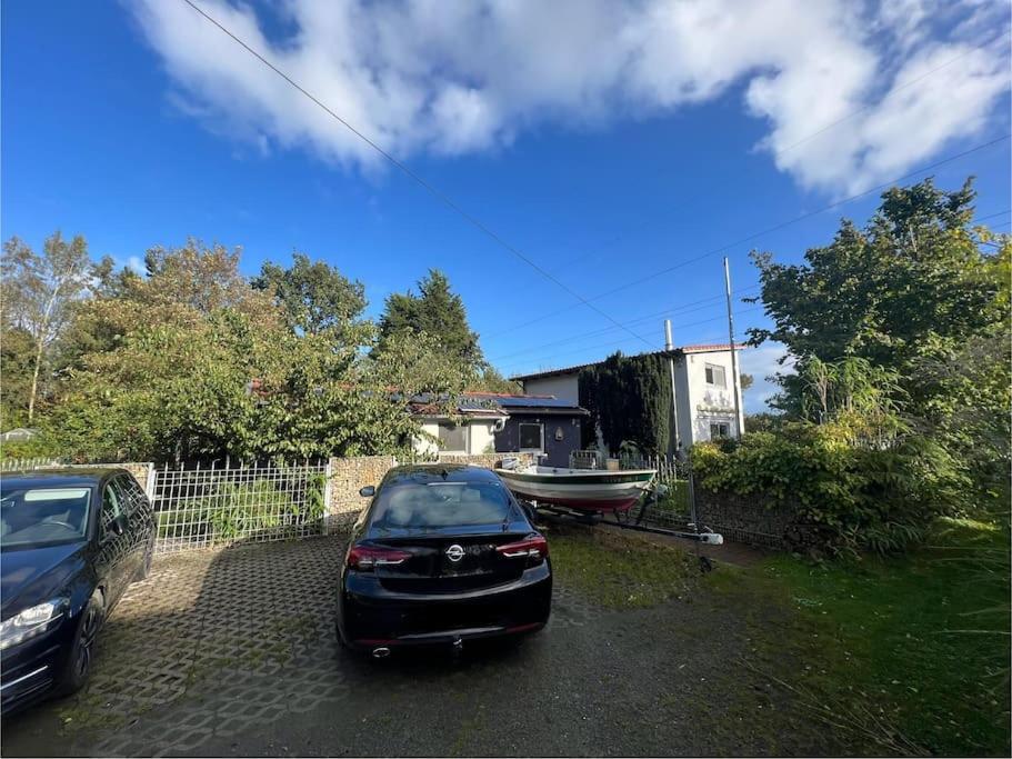 Luxurioeses Ferienhaus Am Ems Jade Kanal Sande Esterno foto