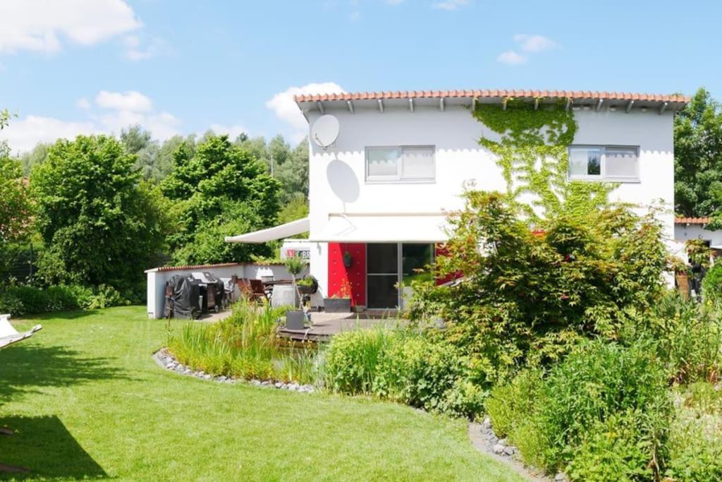 Luxurioeses Ferienhaus Am Ems Jade Kanal Sande Esterno foto