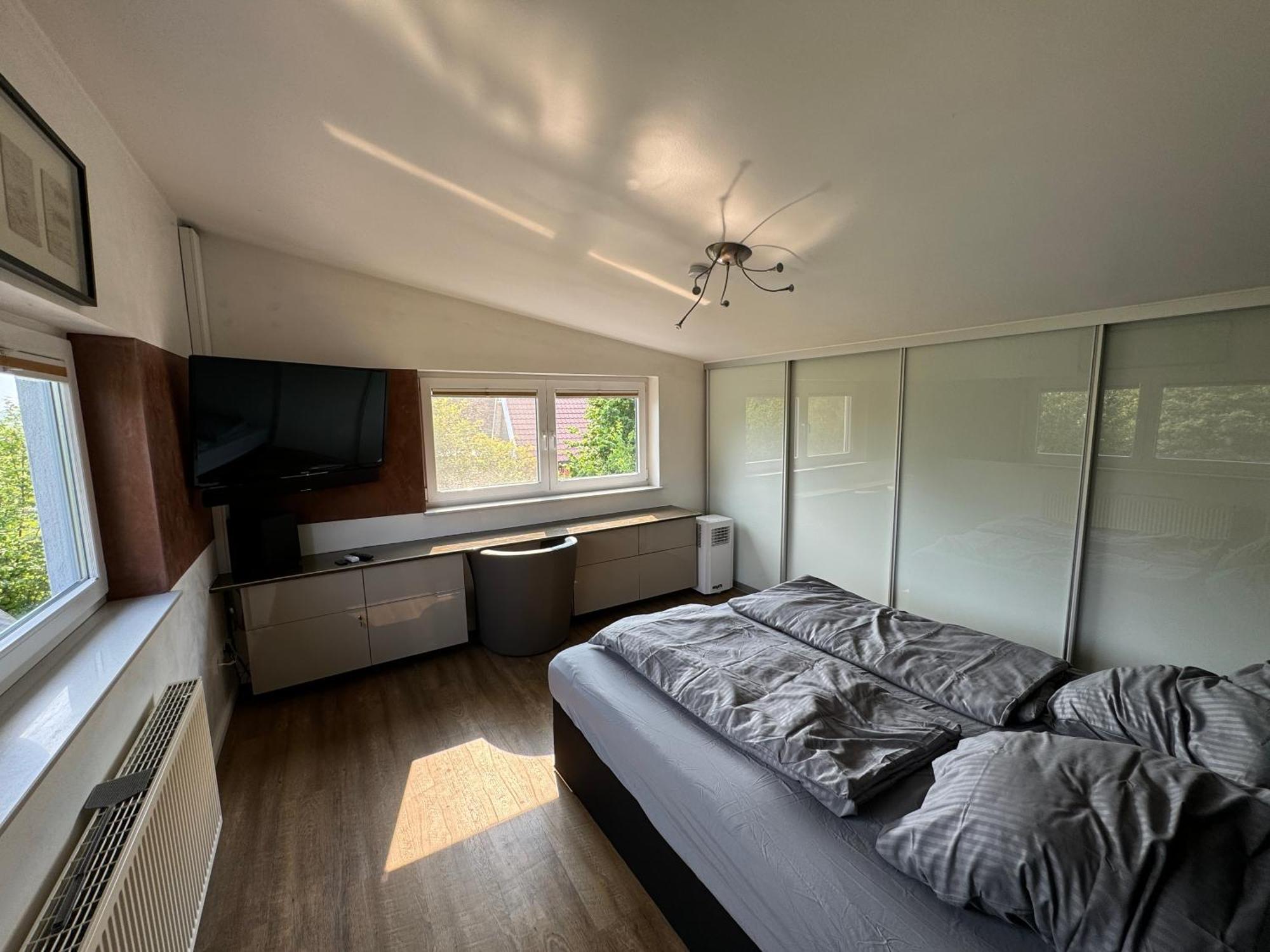 Luxurioeses Ferienhaus Am Ems Jade Kanal Sande Esterno foto
