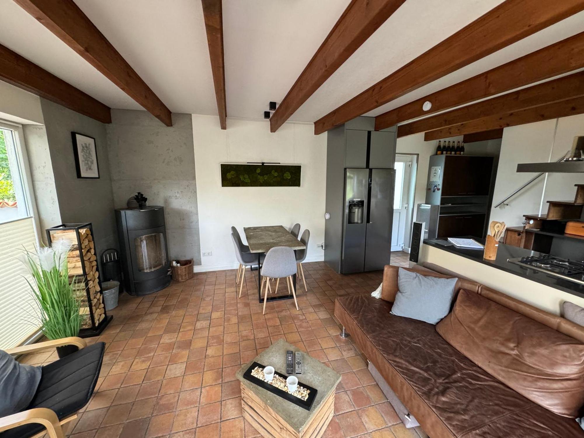 Luxurioeses Ferienhaus Am Ems Jade Kanal Sande Esterno foto
