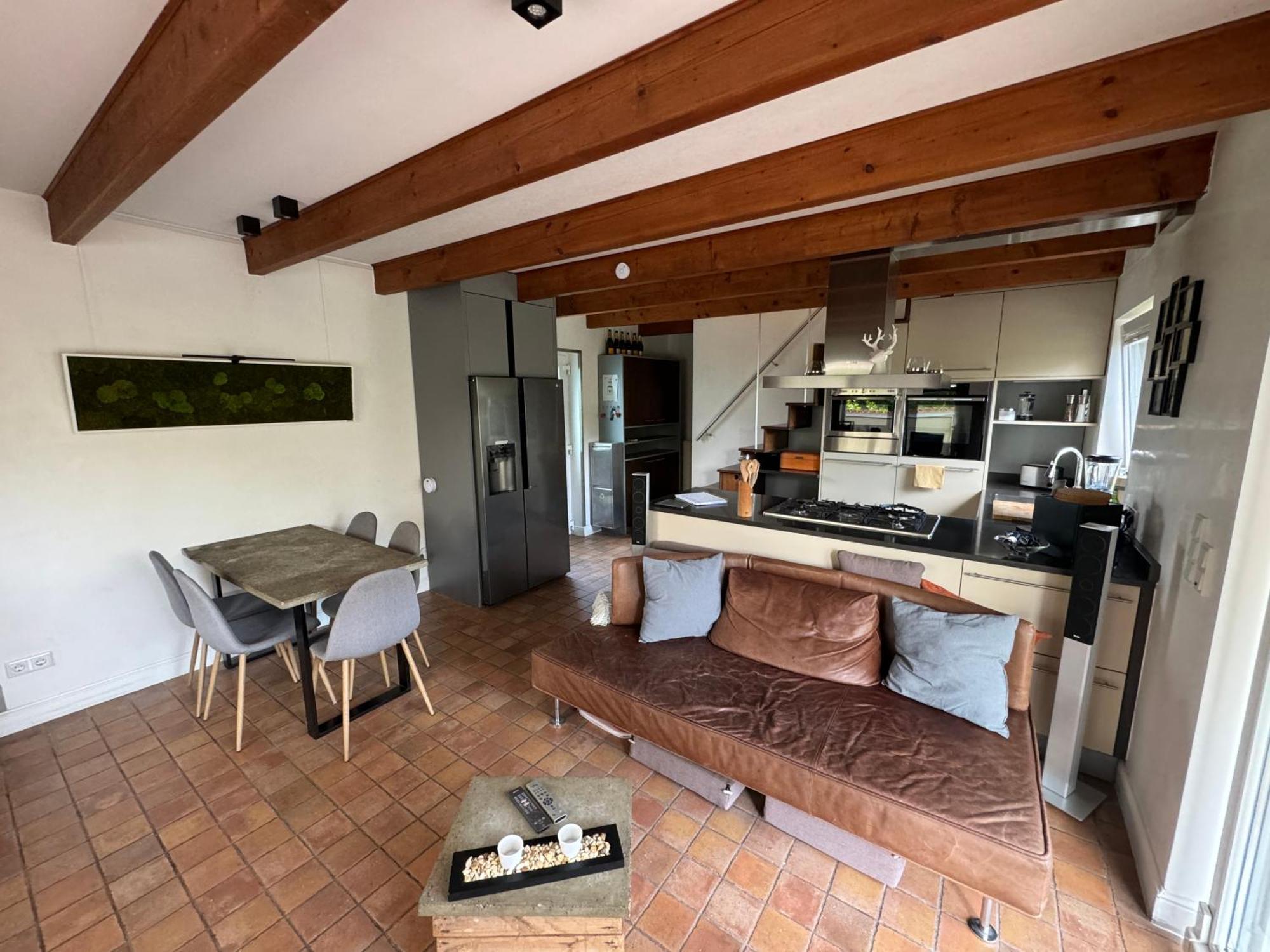 Luxurioeses Ferienhaus Am Ems Jade Kanal Sande Esterno foto